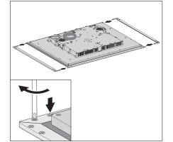 berbel Kochfeldrahmen Edelstahloptik für BKA DLP/DLC/DLA 1100016