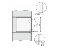 Miele Einbau-Kaffeevollautomat CVA 7445 Edelstahl CleanSteel mit Frischwasseranschlu&szlig;