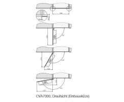 Miele Einbau-Kaffeevollautomat CVA 7845 Edelstahl CleanSteel mit Frischwasseranschlu&szlig;