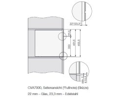 Miele Einbau-Kaffeevollautomat CVA 7845 Obsidianschwarz mit Frischwasseranschlu&szlig;