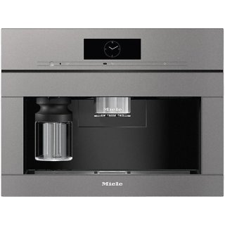 Miele Einbau-Kaffeevollautomat CVA 7845 Graphitgrau mit Frischwasseranschlu&szlig;