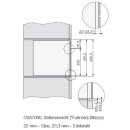 Miele Einbau-Kaffeevollautomat CVA 7845 Graphitgrau mit Frischwasseranschlu&szlig;