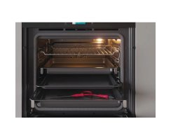 Bauknecht elektrischer Einbaubackofen: Farbe Edelstahl, Pyrolyse, ProTouch - BIK9 PP8TS2 PT