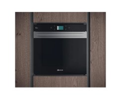 Bauknecht elektrischer Einbaubackofen: Farbe Edelstahl, Pyrolyse, ProTouch - BIK9 PP8TS2 PT