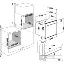 Bauknecht elektrischer Einbaubackofen: Farbe Edelstahl, Pyrolyse, ProTouch - BIK9 PP8TS2 PT