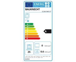 Bauknecht Einbau-Kombi-Dampfgarer: Farbe Edelstahl ProTouch - ECSK9 P845 PT (Nische 45)