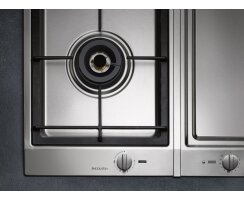 Miele ProLine Gaskochmulde CS 1011-1 G Edelstahl - 28,8 x...
