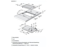 Miele ProLine Gaskochmulde CS 1011-1 G Edelstahl - 28,8 x 52 cm