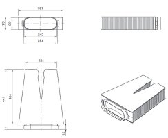 BORA Luftreinigungsbox flexibel ULBF ++ Lagerware ++