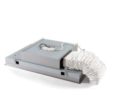 Novy Deckenhaube Compact Pureline 90 cm schwarz mit LED 6812