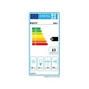 Novy Deckenhaube Compact Pureline 90 cm schwarz mit LED 6812