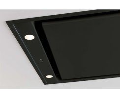 Novy Deckenhaube Premium Compact Pureline 120 cm schwarz  mit LED 6822 inkl. 5-Jahre Garantie