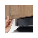 Novy Schrankhaube Premium Fusion Pro 60 cm Anthrazit Glas mit LED 8710