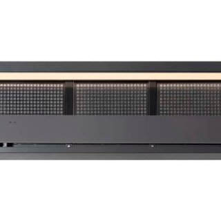 Novy Schrankhaube Premium Fusion Pro 90 cm Anthrazit Glas mit LED 8740