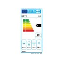 Novy Schrankhaube Premium Fusion Pro 90 cm Anthrazit Glas mit LED 8740