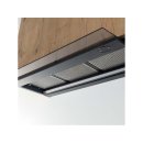 Novy Schrankhaube Premium Fusion Pro 90 cm Anthrazit Glas mit LED 8740