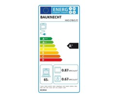 Bauknecht elektrischer Einbauherd: Farbe Edelstahl, Pyrolyse, ProTouch - HIK5 EP8VS PT