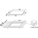 Bauknecht Einbaubackofen BIK9 PPH8TS2 mit Induktionskochfeld BS 2360F AL (60 cm) im Set BAKO9 THF26