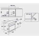 Bauknecht Einbaubackofen BIK9 PPH8TS2 mit Induktionskochfeld BS 2360F AL (60 cm) im Set BAKO9 THF26