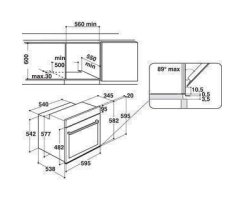 Bauknecht Einbaubackofen BIK9 PP8TS2 PT mit Induktionskochfeld BS 2360F AL (60 cm) im Set BAKO9 NPF26