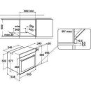 Bauknecht Einbaubackofen BIK9 PP8TS2 PT mit Induktionskochfeld BS 2360F AL (60 cm) im Set BAKO9 NPF26