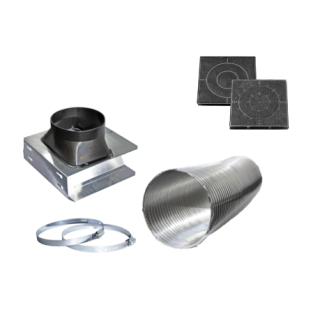 Oranier Starter-Set für Umluft KSC100 Inselhauben STU100 (9906 75)