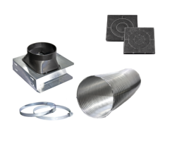 Oranier Starter-Set für Umluft KSC100 Wandhauben...