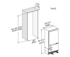 Miele MasterCool K&uuml;hl-Gefrier-Kombination KF 2912 Vi L (links)