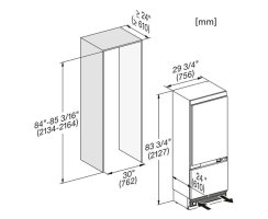 Miele MasterCool K&uuml;hl-Gefrier-Kombination KF 2802 Vi R