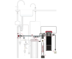 Quooker Fusion Round mit COMBI+ Reservoir &amp; CUBE Messing Patina 22+FRPTNCUBE  *inkl. 7 JAHRE GARANTIE*
