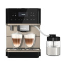 Miele Stand-Kaffeevollautomat CM 6360 MilkPerfection - Obsidianschwarz/CleanSteelMetallic