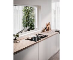 Novy Muldenlüfter Easy Induktionskochfeld Pro 80 cm 4 Kochzonen Umluft inkl. Monoblockfilter 1861