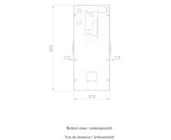 Novy Gas Pro Altar Top 30 cm 1 Kochzone 56002