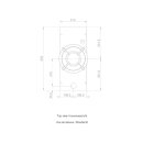 Novy Gas Pro Altar Top 30 cm 1 Kochzone 56002
