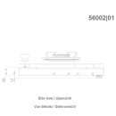 Novy Gas Pro Altar Top 30 cm 1 Kochzone 56002
