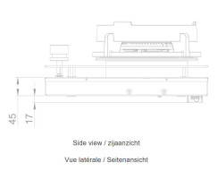 Novy Gas Pro Danau Top 120 cm 4 Kochzonen 56012