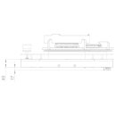 Novy Gas Pro Drum Top 120 cm 4 Kochzonen 56014