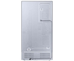 Samsung Side-by-Side, 178 cm, 614 l, EEK: E, Festwasseranschluss, Family Hub, Eis- und Wasserspender, Twin Cooling+&trade;, Metal Cooling, Edelstahl LookRS6HA8891SL/EG
