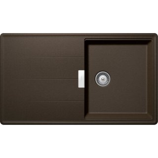 Schock Unterbau-Einbauspüle Tia D-100 U Bronze inkl. Funktionsschalenset und Multifunktionaler Träger