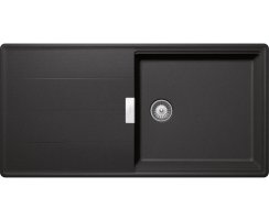 Schock Auflage-Einbauspüle Tia D-100L A Stone inkl. Funktionsschalenset und Multifunktionaler Träger