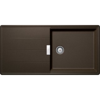 Schock Auflage-Einbauspüle Tia D-100L U Bronze inkl. Funktionsschalenset und Multifunktionaler Träger