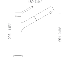 Schock Armatur Dion 510120PUR, Puro, Hochdruck,...