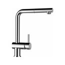 Schock Armatur Epos 540123CHR, Chrom, Niederdruck, Ausziehbarer Auslauf