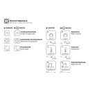 Schock Armatur Epos 540123CHR, Chrom, Niederdruck, Ausziehbarer Auslauf
