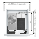 ritter Einbau-Allesschneider AES 62 SR-H silbermetallic/rechts 542005