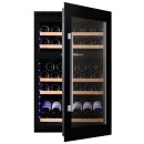 DUNAVOX Einbau Weinkühler Soul-49 - Höhe 88,5cm - 49 Flaschen - Schwarz - DAVS-49.116DB