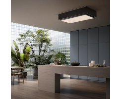 falmec Inselhaube Levante, Up & Down, 120 cm, Glas...