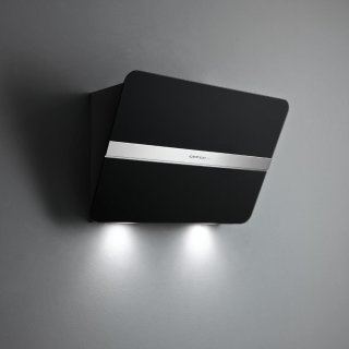 falmec Kopffreihaube Flipper, 85 cm, Glas schwarz satiniert 100097