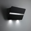 falmec Kopffreihaube Flipper, 85 cm, Glas schwarz satiniert 100097