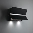 falmec Kopffreihaube Flipper, 85 cm, Glas schwarz satiniert 100097